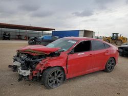 Vehiculos salvage en venta de Copart Andrews, TX: 2019 Honda Civic Sport