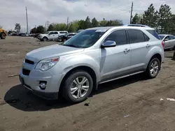 Chevrolet salvage cars for sale: 2012 Chevrolet Equinox LTZ