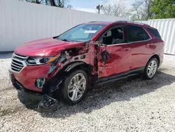 Chevrolet Equinox Premier salvage cars for sale: 2020 Chevrolet Equinox Premier