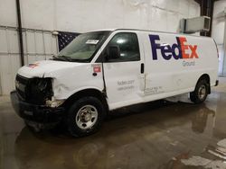 Chevrolet salvage cars for sale: 2017 Chevrolet Express G3500