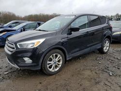 Salvage cars for sale from Copart Windsor, NJ: 2017 Ford Escape SE