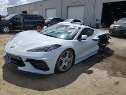 Salvage cars for sale at Jacksonville, FL auction: 2024 Chevrolet Corvette Stingray 1LT