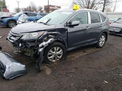 Salvage cars for sale at New Britain, CT auction: 2013 Honda CR-V EXL