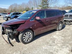 KIA Sedona ex Vehiculos salvage en venta: 2015 KIA Sedona EX