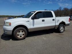 Salvage cars for sale at Brookhaven, NY auction: 2004 Ford F150 Supercrew