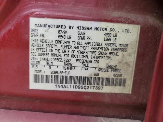 2005 Nissan Altima S