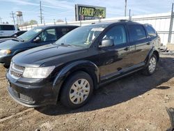 Salvage cars for sale at Chicago Heights, IL auction: 2018 Dodge Journey SE