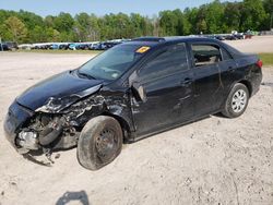 Salvage cars for sale from Copart Charles City, VA: 2009 Toyota Corolla Base