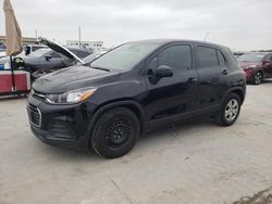 Salvage cars for sale at Grand Prairie, TX auction: 2019 Chevrolet Trax LS
