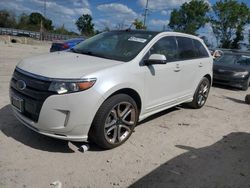 Salvage cars for sale at Riverview, FL auction: 2013 Ford Edge Sport