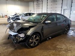 Salvage cars for sale from Copart Franklin, WI: 2021 Nissan Sentra SV