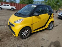 Smart salvage cars for sale: 2016 Smart Fortwo