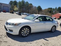 Salvage cars for sale at Mendon, MA auction: 2013 Honda Accord EXL