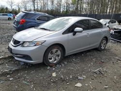 Honda Civic lx salvage cars for sale: 2015 Honda Civic LX