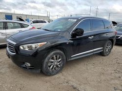 Salvage cars for sale at Haslet, TX auction: 2014 Infiniti QX60