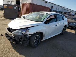 Salvage cars for sale at New Britain, CT auction: 2017 Nissan Sentra S