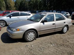 Toyota Corolla VE Vehiculos salvage en venta: 2000 Toyota Corolla VE