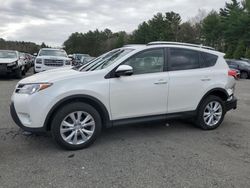 Salvage cars for sale at Exeter, RI auction: 2014 Toyota Rav4 Limited