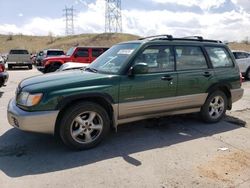 Salvage cars for sale at Littleton, CO auction: 2002 Subaru Forester S