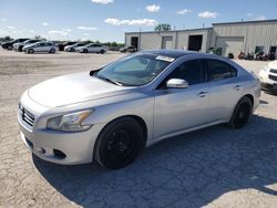 Salvage cars for sale from Copart Kansas City, KS: 2013 Nissan Maxima S