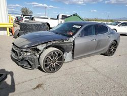 Salvage cars for sale from Copart Tucson, AZ: 2015 Maserati Ghibli