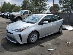 Salvage cars for sale at Denver, CO auction: 2022 Toyota Prius Night Shade