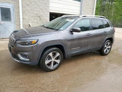 Salvage cars for sale at Sandston, VA auction: 2019 Jeep Cherokee Limited
