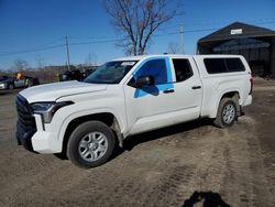 Salvage cars for sale from Copart Montreal Est, QC: 2023 Toyota Tundra Double Cab SR