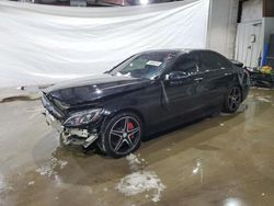 Salvage cars for sale from Copart North Billerica, MA: 2016 Mercedes-Benz C 450 4matic AMG