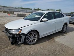 Salvage cars for sale at Kansas City, KS auction: 2017 Volkswagen Jetta SEL