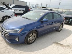 Salvage cars for sale from Copart Haslet, TX: 2019 Hyundai Elantra SEL