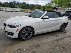Salvage cars for sale from Copart Fairburn, GA: 2016 BMW 228 I Sulev