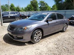 Salvage cars for sale from Copart Midway, FL: 2014 Honda Accord Sport