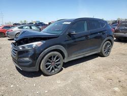 Salvage cars for sale at Columbus, OH auction: 2017 Hyundai Tucson Limited