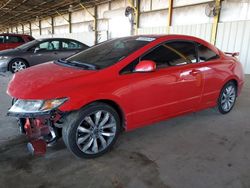 Salvage cars for sale from Copart Phoenix, AZ: 2011 Honda Civic SI