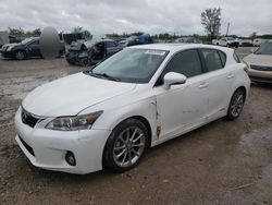 Salvage cars for sale from Copart Kansas City, KS: 2013 Lexus CT 200