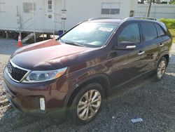 Copart select cars for sale at auction: 2015 KIA Sorento EX