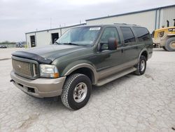 Salvage cars for sale at Kansas City, KS auction: 2004 Ford Excursion Eddie Bauer