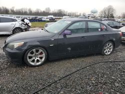 Salvage cars for sale at Hillsborough, NJ auction: 2007 BMW 550 I