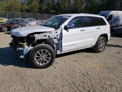 Salvage cars for sale from Copart Waldorf, MD: 2016 Jeep Grand Cherokee Limited