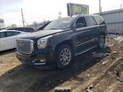 Vehiculos salvage en venta de Copart Chicago Heights, IL: 2015 GMC Yukon Denali