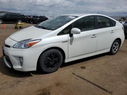 Salvage cars for sale at Brighton, CO auction: 2014 Toyota Prius