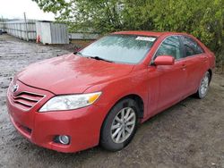 Salvage cars for sale from Copart Arlington, WA: 2010 Toyota Camry SE