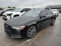 Salvage cars for sale at Houston, TX auction: 2013 Audi A6 Premium Plus