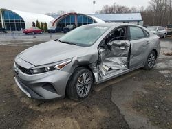 Salvage cars for sale at East Granby, CT auction: 2023 KIA Forte LX