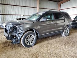 Salvage cars for sale from Copart Houston, TX: 2015 Ford Explorer XLT