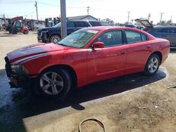 Dodge Charger salvage cars for sale: 2012 Dodge Charger SE