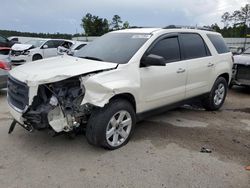 Salvage cars for sale at Harleyville, SC auction: 2015 GMC Acadia SLE