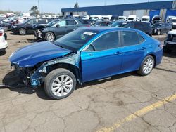 Salvage cars for sale at auction: 2020 Toyota Camry LE
