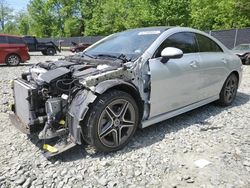Salvage cars for sale at Waldorf, MD auction: 2022 Mercedes-Benz CLA 250 4matic